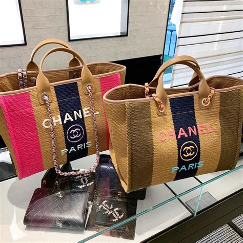 chanel shopper bag 2019|Chanel shopping bag 2020.